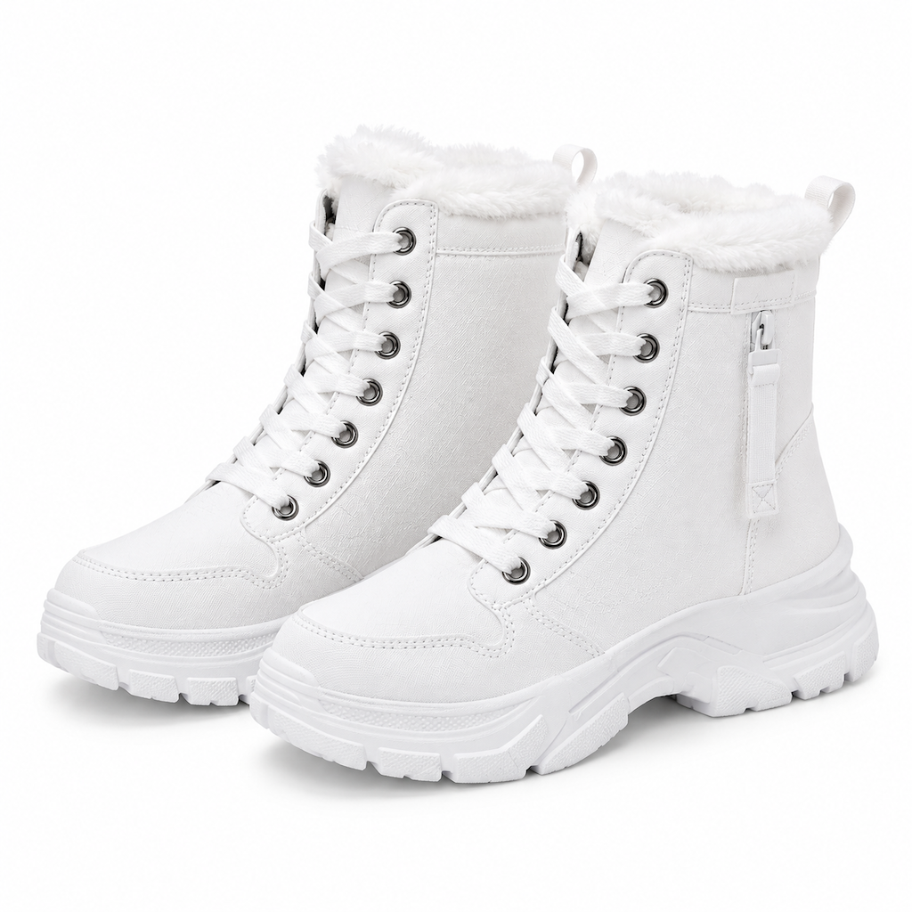 📢🎉50%Rabatt!!!🛍️✨Damen Winter-Schneestiefel, warme, mit Plüsch gefütterte, hochgeschlossene Knöchelstiefel