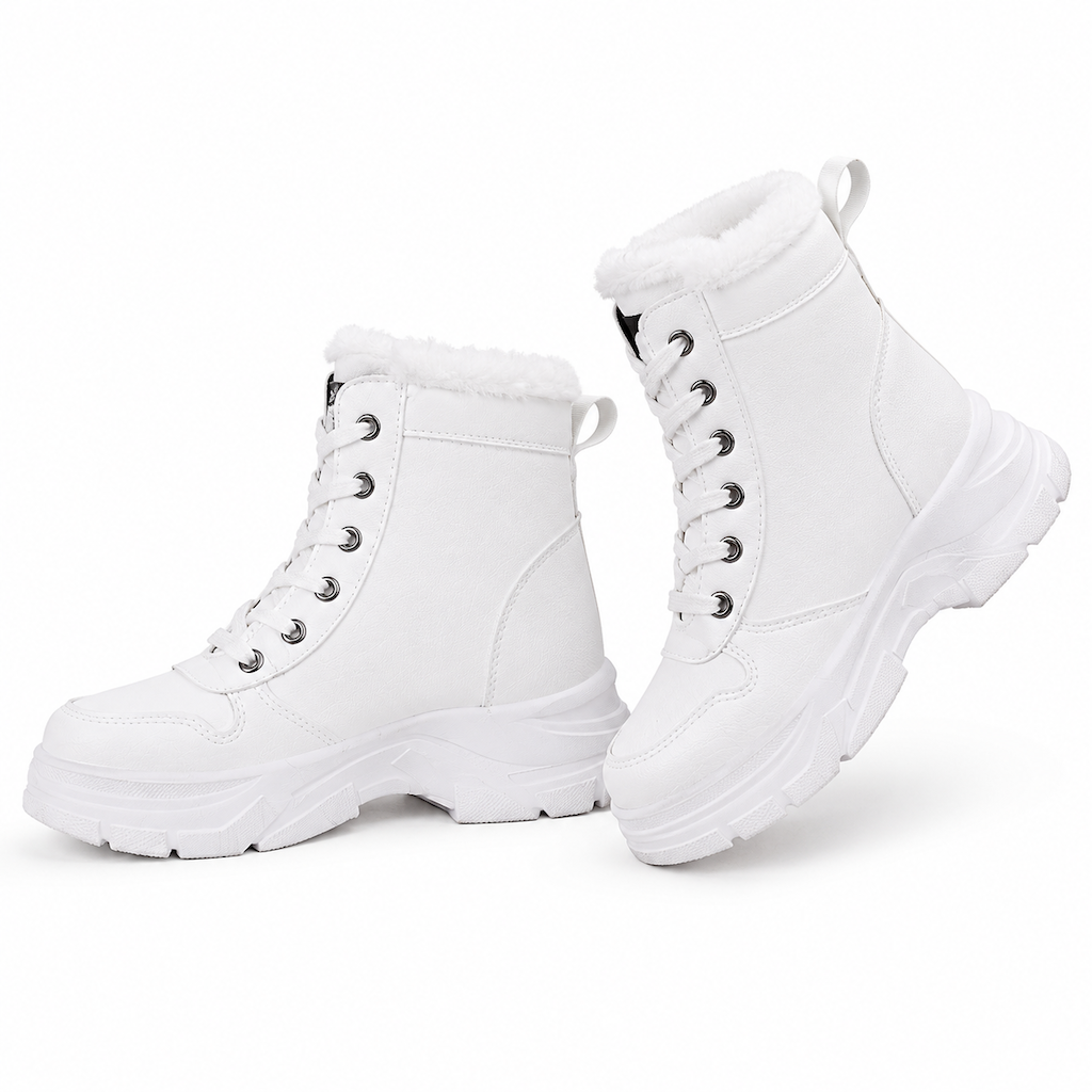 📢🎉50%Rabatt!!!🛍️✨Damen Winter-Schneestiefel, warme, mit Plüsch gefütterte, hochgeschlossene Knöchelstiefel