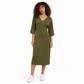 👗 Elegantes, sexy Bodycon-Kleid mit V