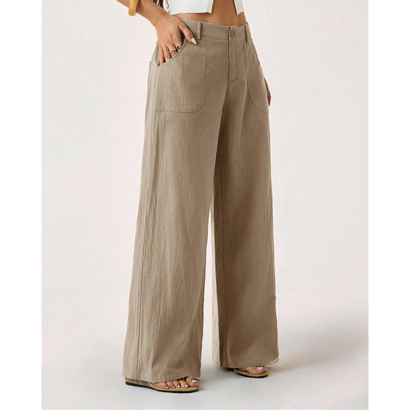 🔥🔥 Damen-Casual-Hose mit weitem Bein