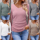 🥳🥳 Elegantes Damen-Strickoberteil mit V-Ausschnitt