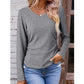 🥳🥳 Elegantes Damen-Strickoberteil mit V-Ausschnitt