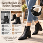 🌟🌟 Damen Stiefeletten aus weichem PU-Leder