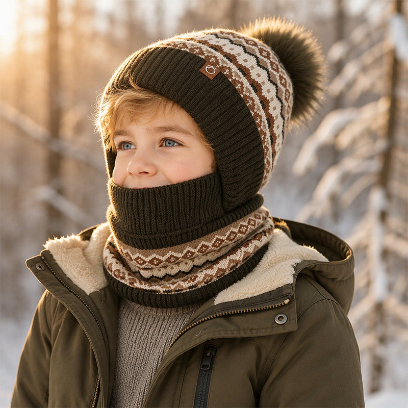 Winddichte wärmende Kinder-Wintersturmhaube