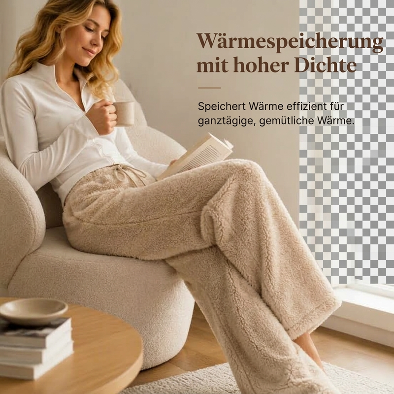 Warme Damen-Loungewear-Hose – locker, gemütlich & bequem