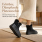 ⚡ Damen Winter Hochschaft Schneestiefel Warme Plüschgefütterte Dicke Sohle Freizeit Plateau Schuhe