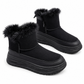 ⚡Flash-Sale! Solange der Vorrat reicht!⚡ Damen Winter Hochschaft Schneestiefel Warme Plüschgefütterte Dicke Sohle Freizeit Plateau Schuhe