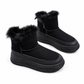 ⚡Flash-Sale! Solange der Vorrat reicht!⚡ Damen Winter Hochschaft Schneestiefel Warme Plüschgefütterte Dicke Sohle Freizeit Plateau Schuhe