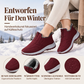 ❄️🥾 Unisex Winter Warm Rutschfeste Slippers | Keine kalten Füße, kein Ausrutschen auf glatten Böden – Warm, sicher & bequem für Zuhause ✨