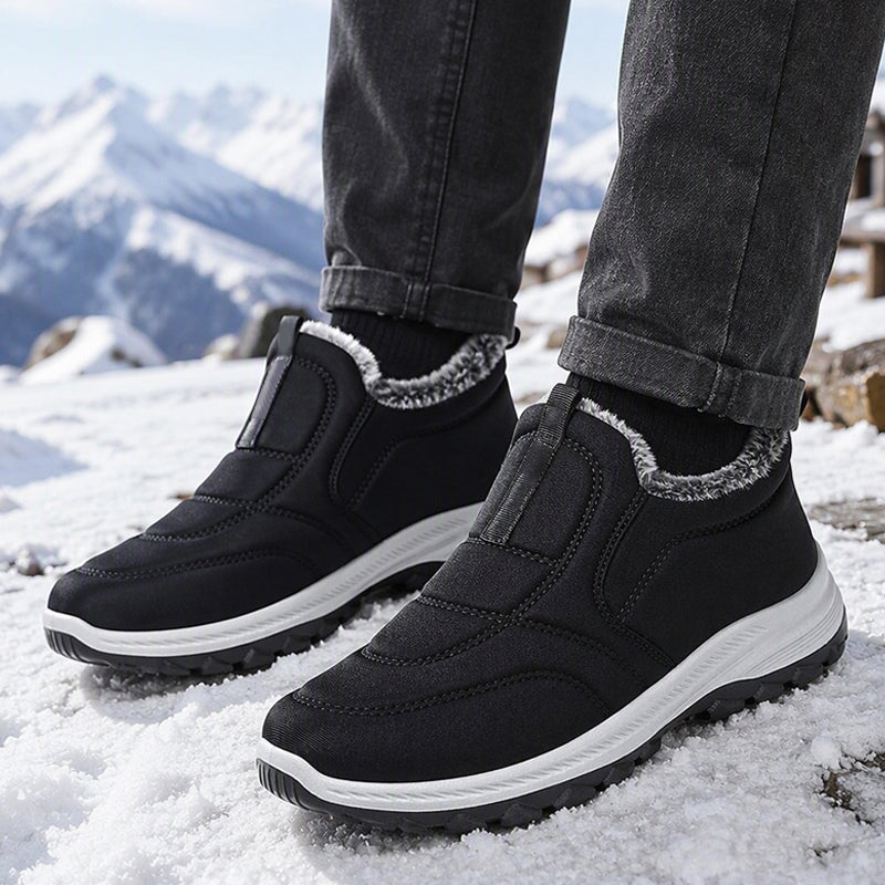 ❄️🥾 Unisex Winter Warm Rutschfeste Slippers | Keine kalten Füße, kein Ausrutschen auf glatten Böden – Warm, sicher & bequem für Zuhause ✨