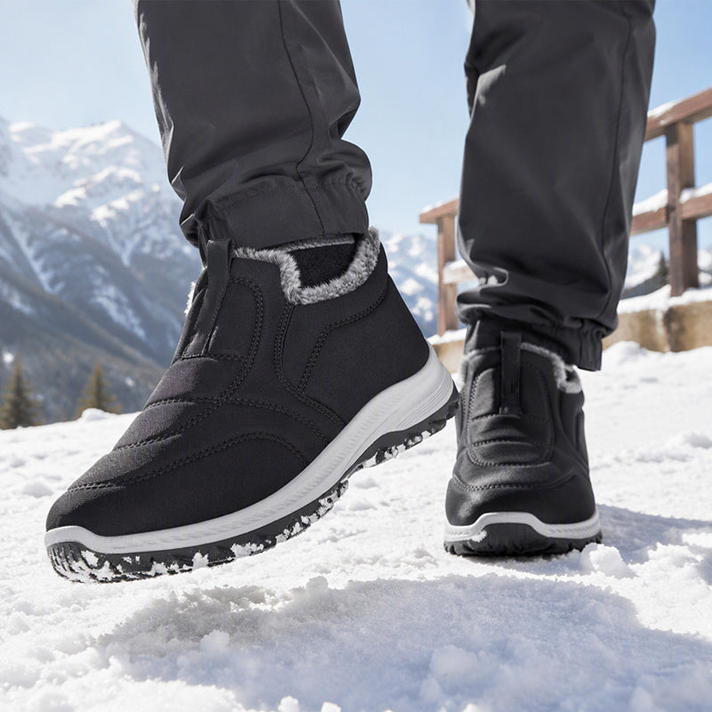 ❄️🥾 Unisex Winter Warm Rutschfeste Slippers | Keine kalten Füße, kein Ausrutschen auf glatten Böden – Warm, sicher & bequem für Zuhause ✨