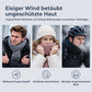 Damen Winter Warm Strickmütze mit Gesichtsmaske und Halstuch Winddicht Ohrenschutz Beanie für Radfahren