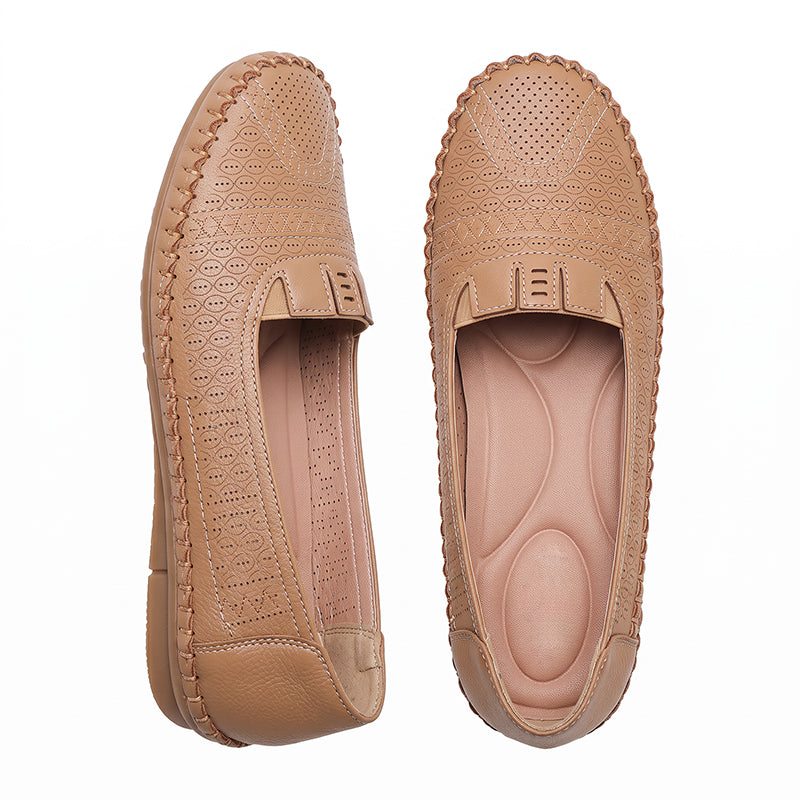 Atmungsaktive Slipper-Flachschuhe für Damen