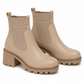 Lässige Stiefel mit niedrigem Absatz für Damen
