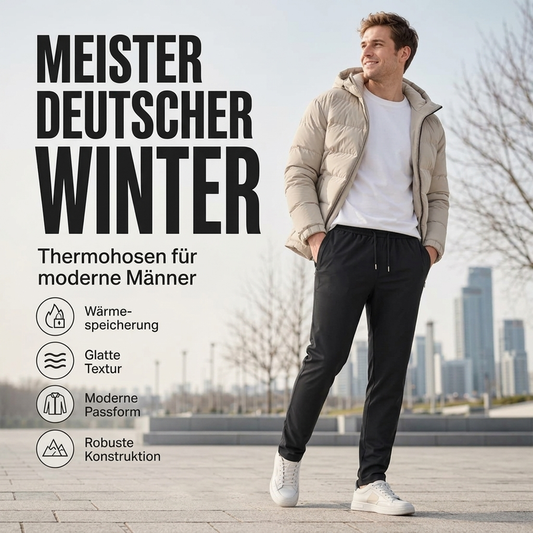🎉✨Dicke, warm gefütterte, konisch zulaufende Herrenhose
