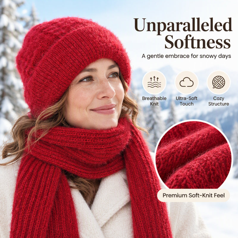 Damen Winter Warm Kapuzen-Schal