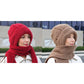 Damen Winter Warm Kapuzen-Schal