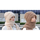 Damen Winter Warm Kapuzen-Schal