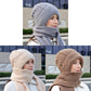 Damen Winter Warm Kapuzen-Schal