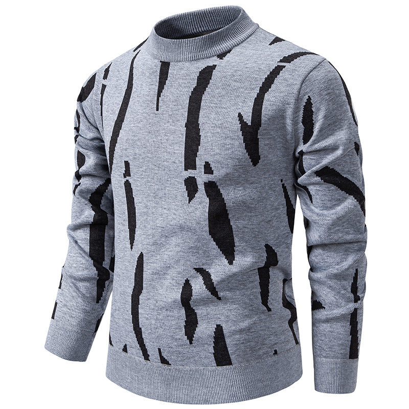 Lässiger Herren-Rollkragenpullover mit taillierter Passform – bequem & vielseitig