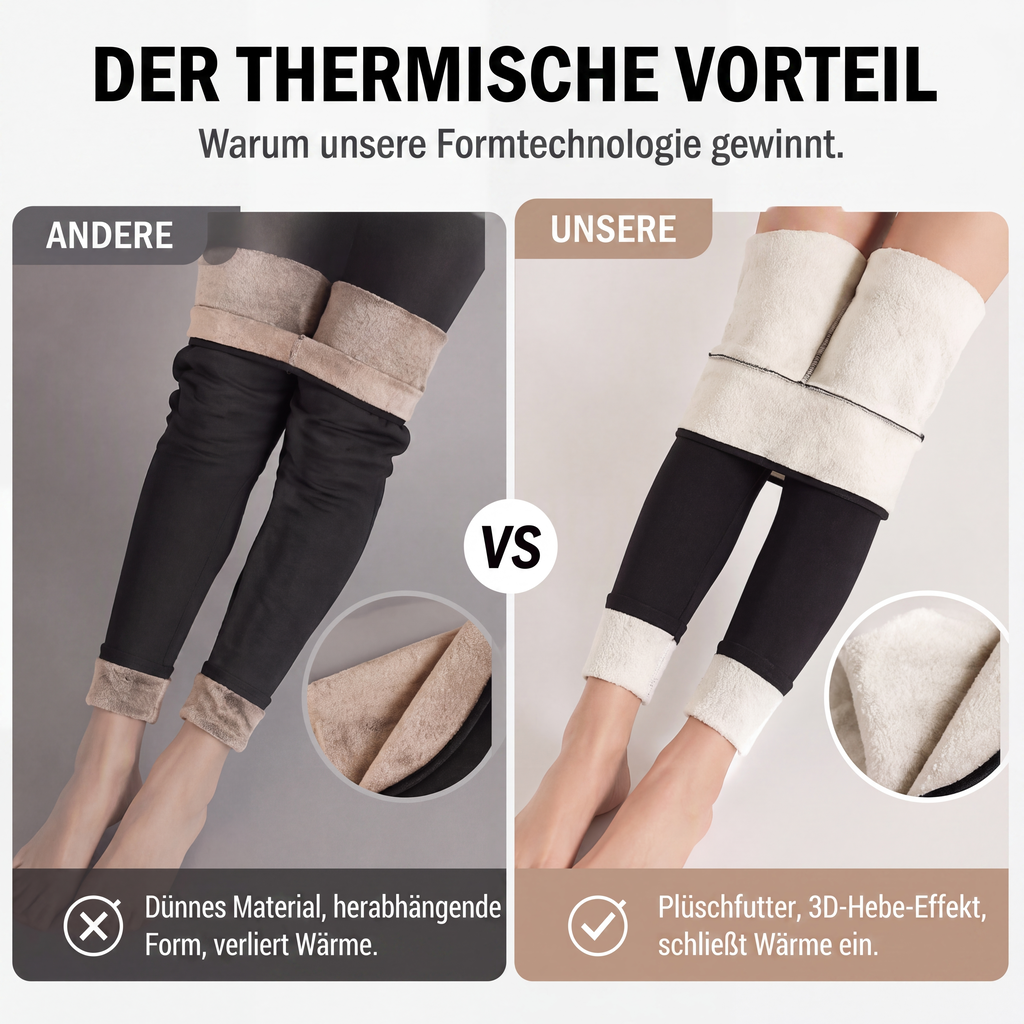 📢🎉🛍️✨Hochtaillierte Thermo-Yogahosen für Damen