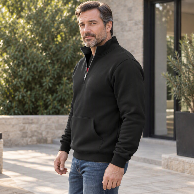 🥳 🥳 Warmes Halbzip-Sweatshirt für Herren