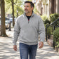 🥳 🥳 Warmes Halbzip-Sweatshirt für Herren