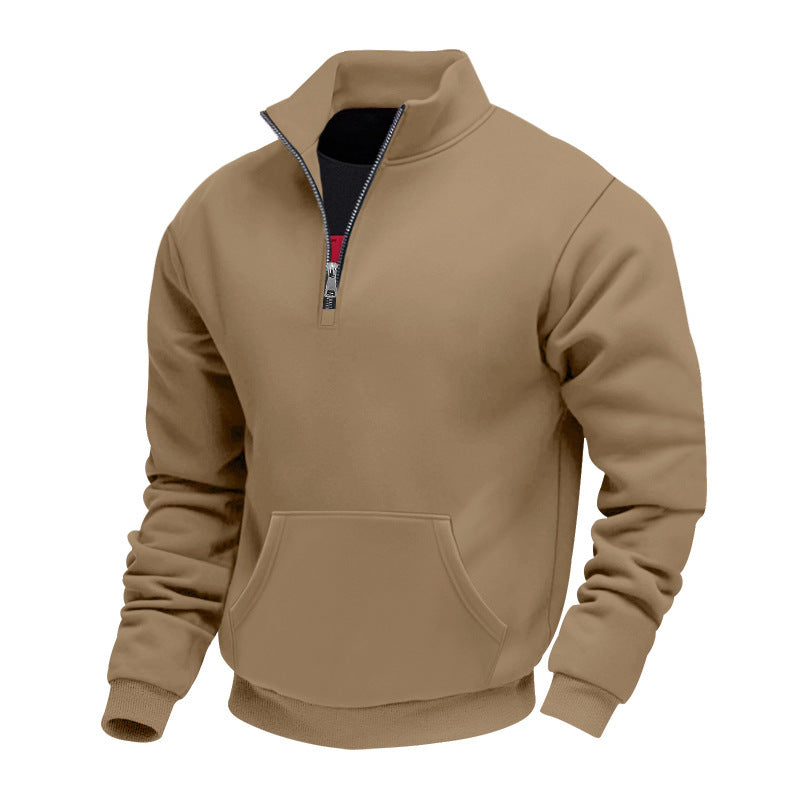 🥳 🥳 Warmes Halbzip-Sweatshirt für Herren