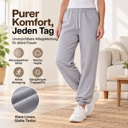 💥💥 Freizeit-Sporthose für Damen mit Kordelzug