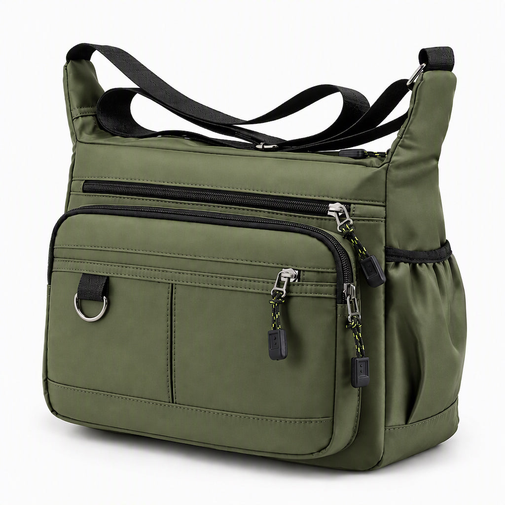 🔥🔥 Herren Umhängetasche mit großem Fassungsvermögen, langlebige Business Casual Schultertasche mit mehreren Taschen