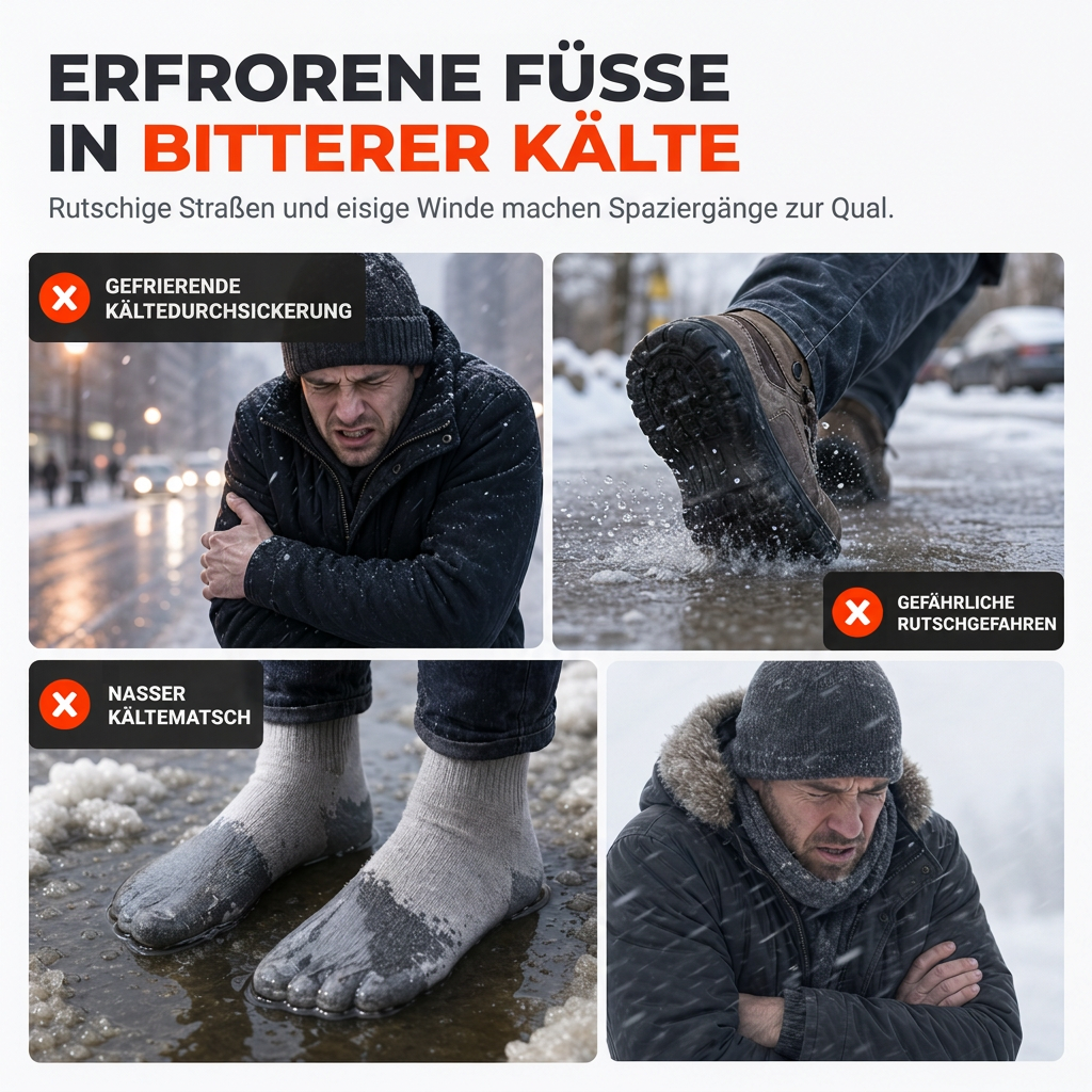 Warme, verdickte Winter-Slipper für Herren