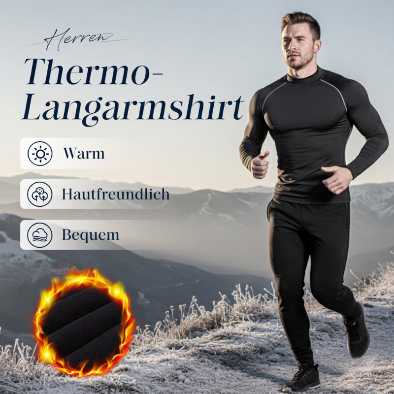 📢🎉🛍️✨Herren Thermo Kompression Langarmshirt