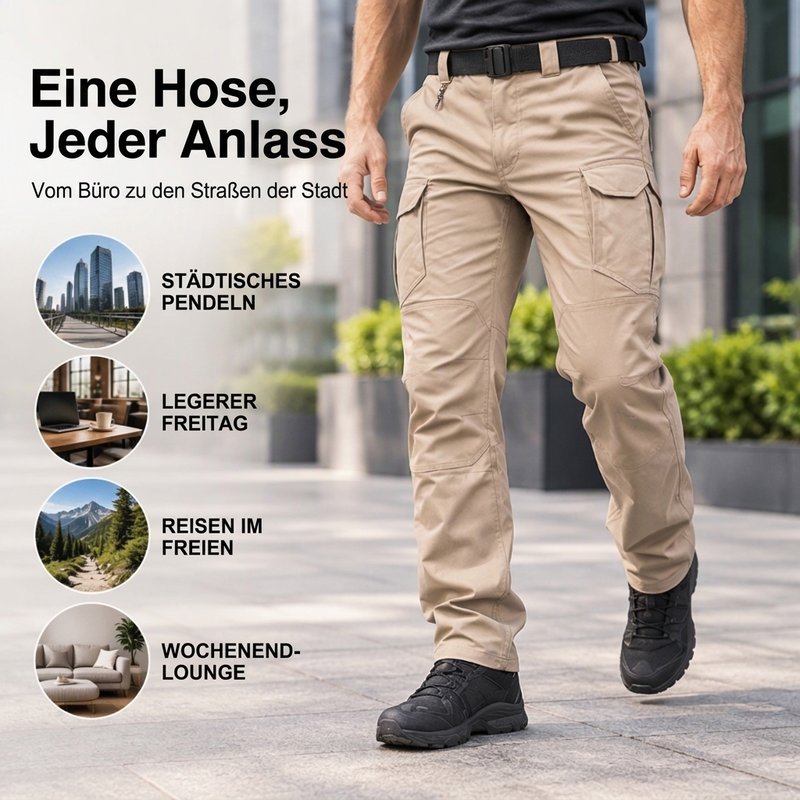 📢🎉🛍️✨Herzliche Cargo-Hosen für Herren mit mehreren Taschen und langlebiger Qualität