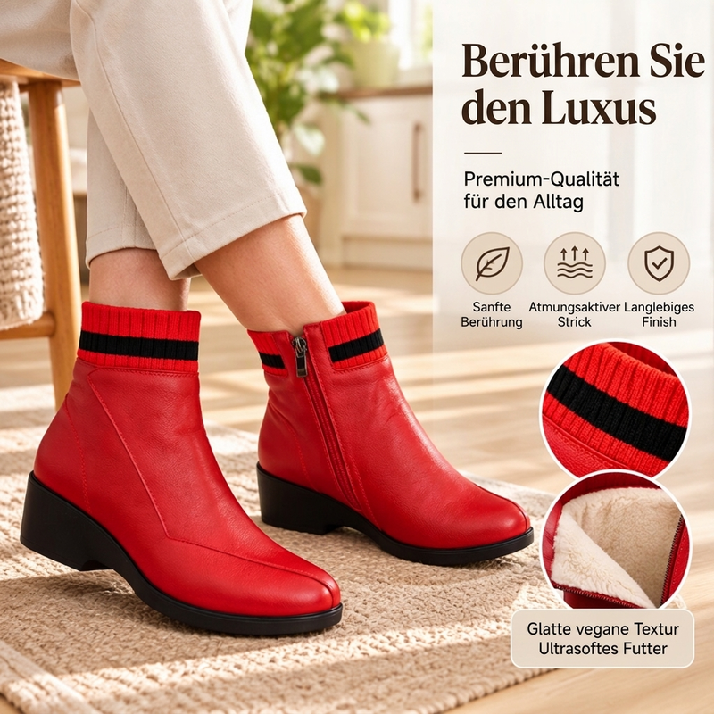 Bequeme warme, rutschfeste Stiefel für Damen