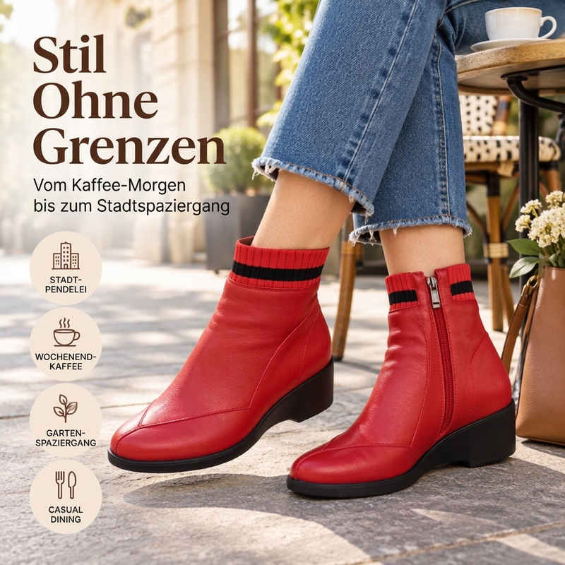 Bequeme warme, rutschfeste Stiefel für Damen