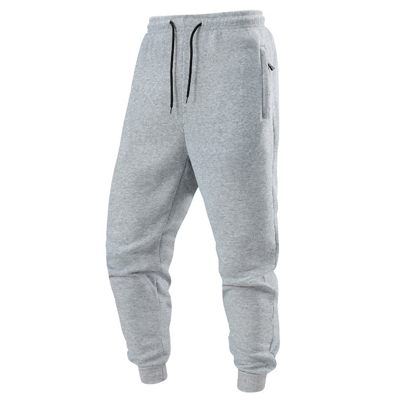 Warme Jogginghose für Herren mit Reißverschlusstaschen