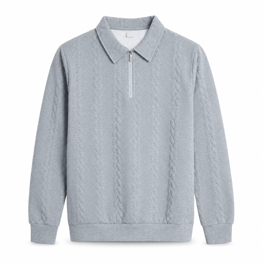 Freizeit-Strickpullover aus Jacquard für Herren