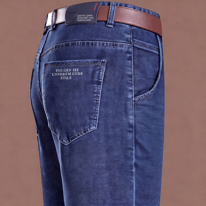 Gefütterte Gerade Bein Jeans für Herren