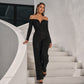 Damen schicker Trägerfreier Jumpsuit mit Pailletten