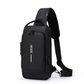 Diebstahlsichere Sling-Tasche mit USB-Ladeanschluss für Herren