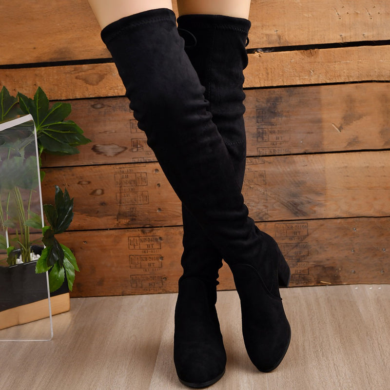 Elegante Overknee-Stiefel für Damen