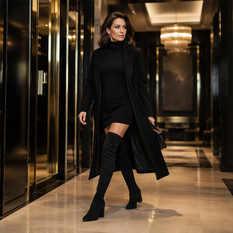 Elegante Overknee-Stiefel für Damen