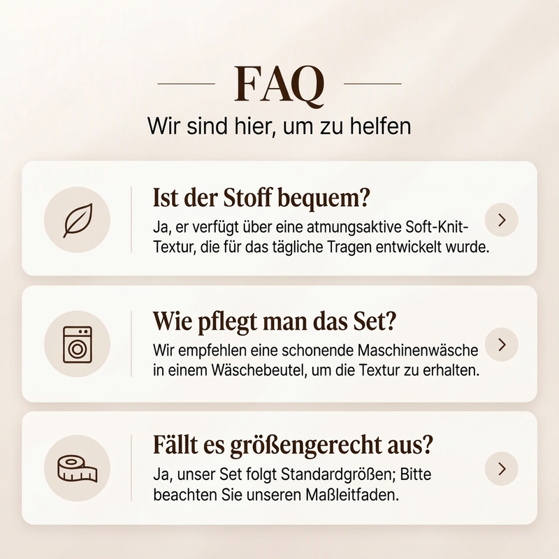 Freizeit 2-Teilig Waffelstrick Set für Damen