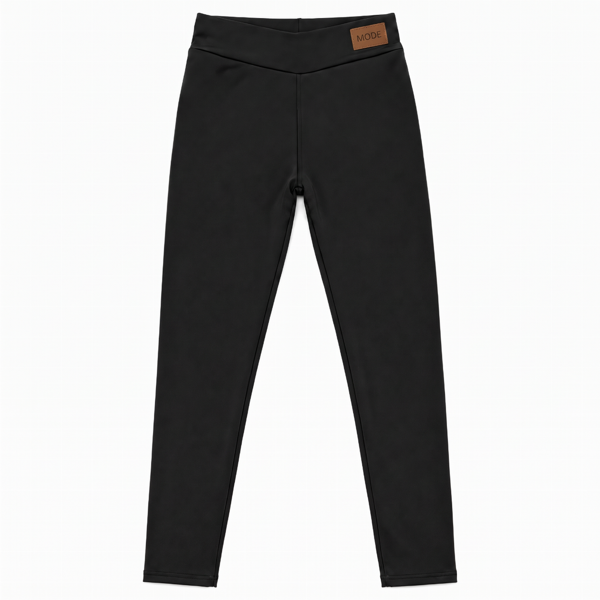 Damen Thermo-Leggings mit hoher Taille und Plüschfutter
