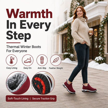Wärmende Unisex-Schlupfschuhe für den Winter