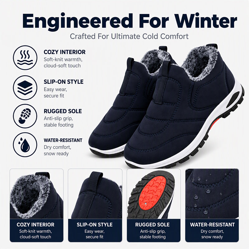 Wärmende Unisex-Schlupfschuhe für den Winter