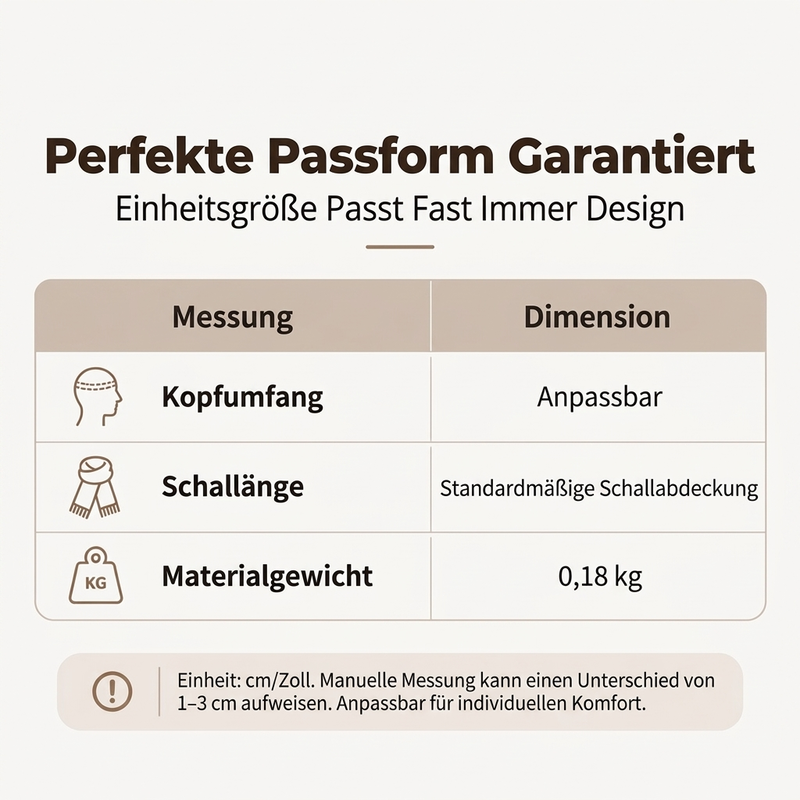 👍🧣 Vielseitig & praktisch, Alltag – Damen 2-in-1 Thermo-Strickschal mit Kapuze