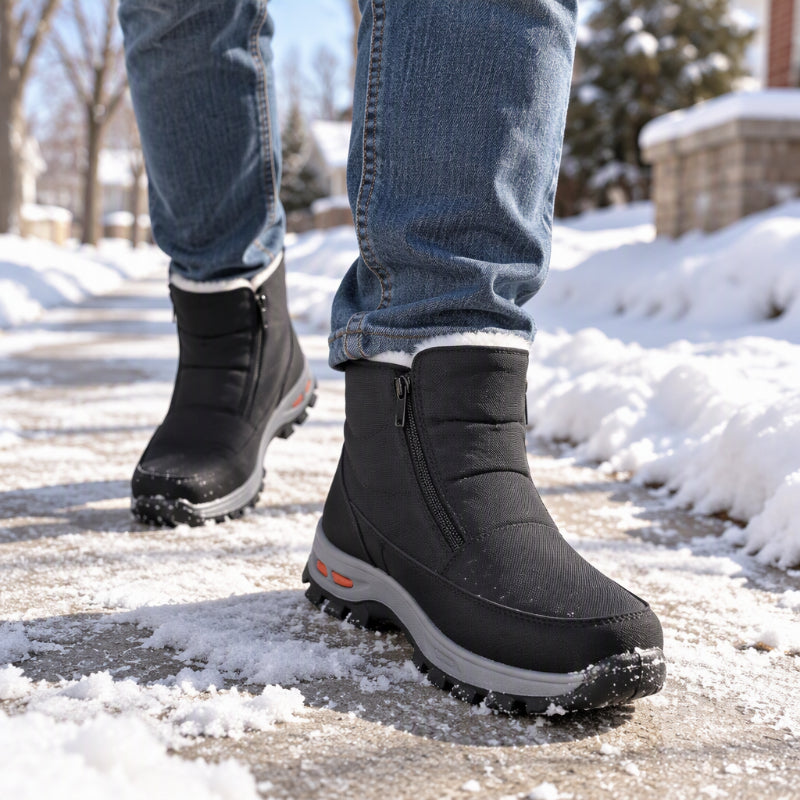 👍🥾Bequem & leicht, Alltag – Herren warme wasserdichte Schneestiefel