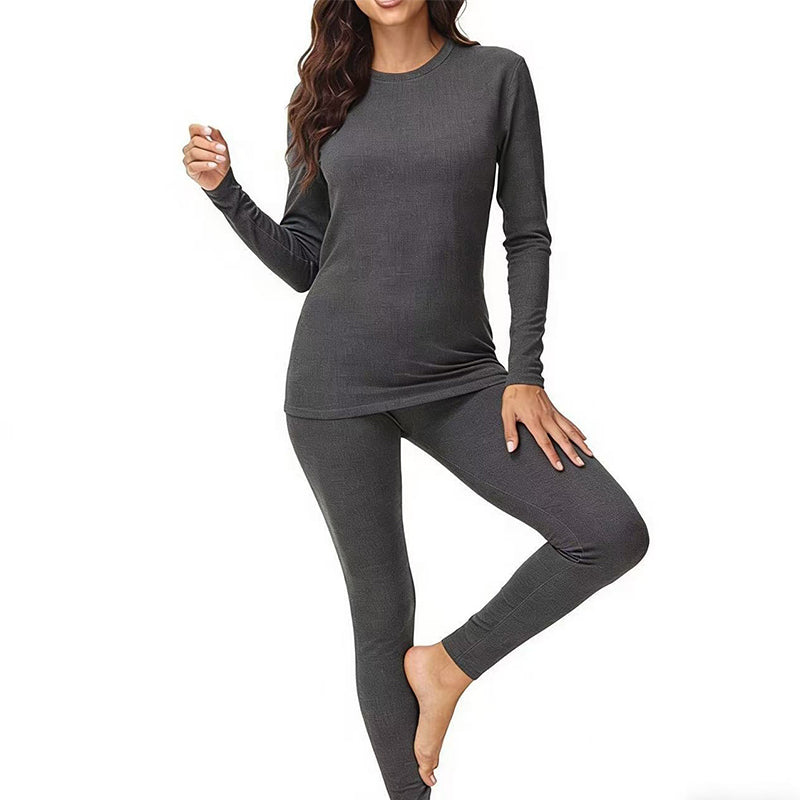 Damen Thermounterwäsche Set mit Stretch