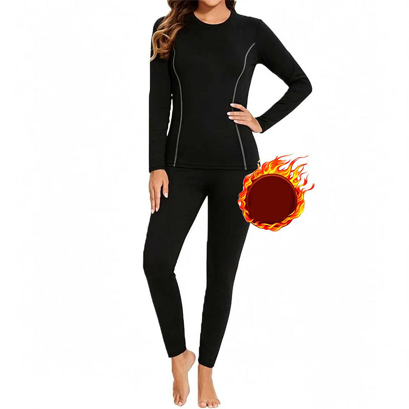 Damen Thermounterwäsche Set mit Stretch